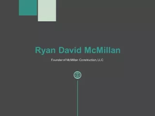 Ryan David McMillan - Experienced Professional
