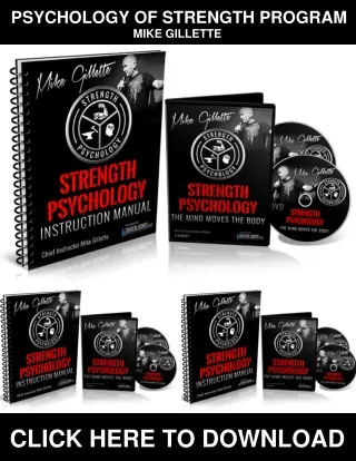 Psychology of Strength Program PDF, eBook by Mike Gillette