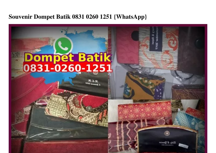 souvenir dompet batik 0831 0260 1251 whatsapp