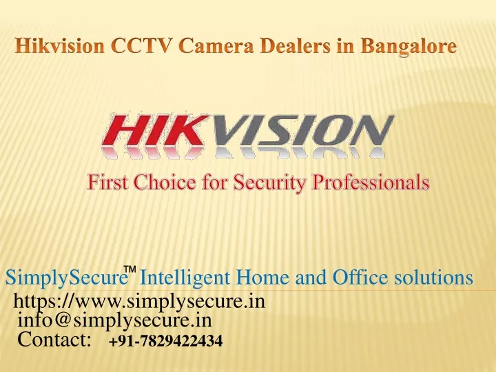 hikvision cctv c amera dealers in bangalore