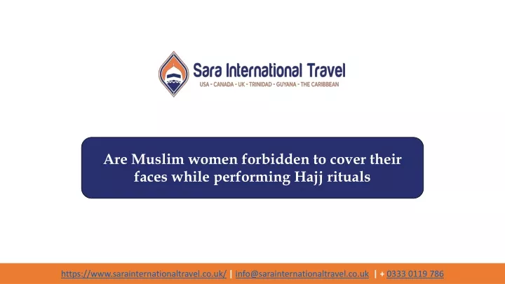 are muslim women forbidden to cover their faces