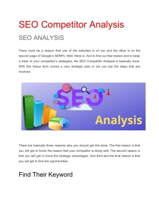 seo competitor analysis