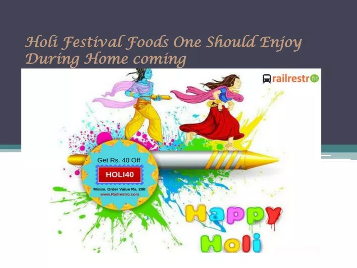 holi festival foods one should enjoy during home
