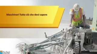macchinari tutto ci che devi sapere