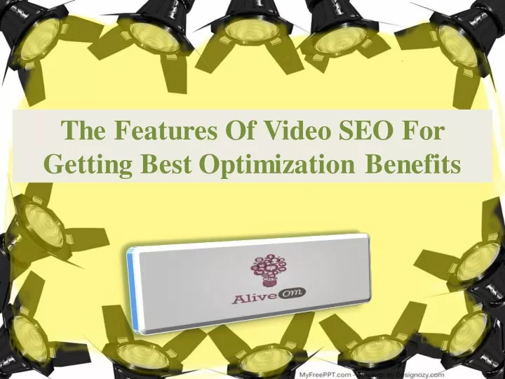 the features of video seo for getting best