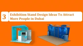 Three Exhibition Stand Design Ideas To Attrect More People in Dubai