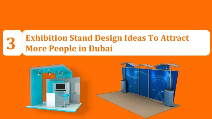 exhibition stand design ideas to attract more