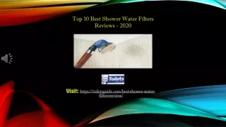 Top 10 Best Shower water filters 2020 Review & Buyers Guide