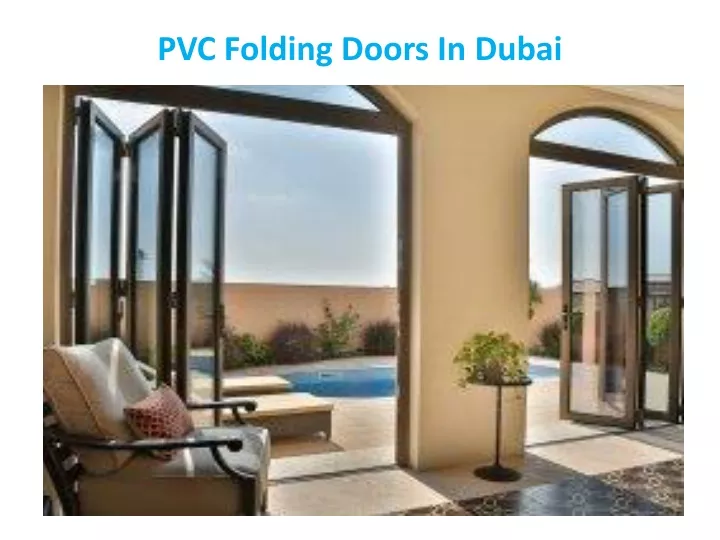 pvc folding doors in dubai