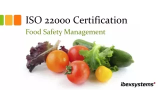 iso 22000 certification