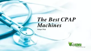 Auto CPAP Machine | Adage Shop