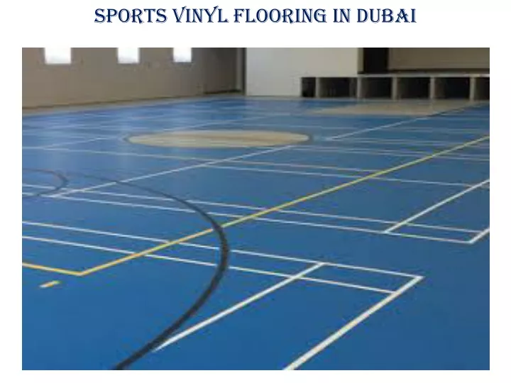 sports vinyl flooring in dubai