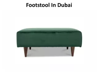 footstool in dubai