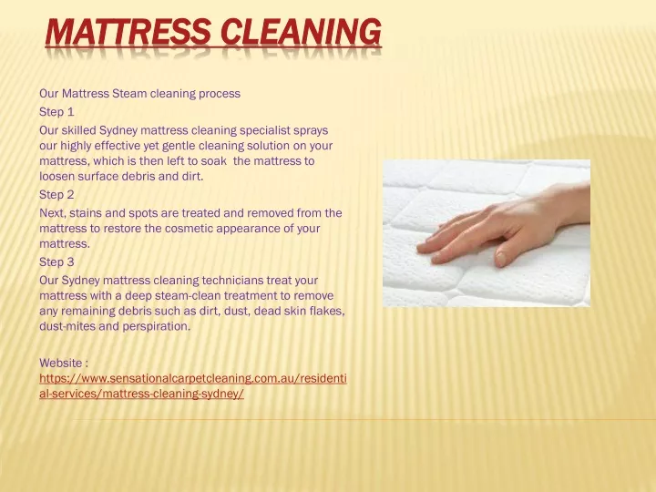 mattress cleaning mattress cleaning