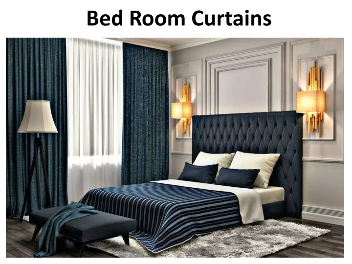 bed room curtains