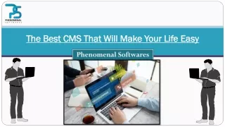 The Best CMS That Will Make Your Life Easy
