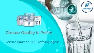 Best RO Purifier Service Provider for Good Health