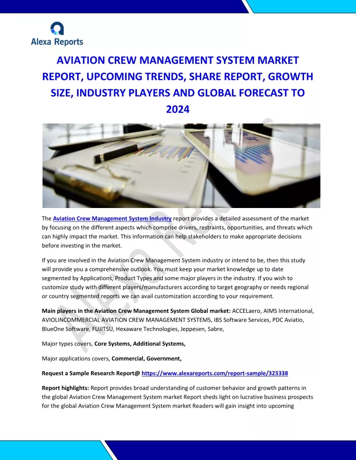 aviation crew management system market report