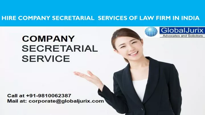 hire company secretarial services of law firm in india