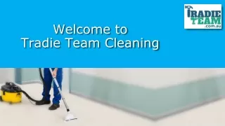 Tradie Team Cleaning