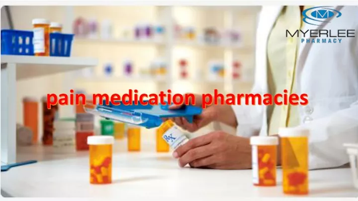pain medication pharmacies
