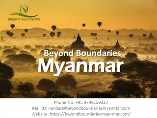 Myanmar Trekking Highlights - Travel & Tours in Myanmar