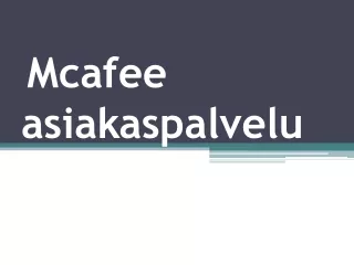 mcafee tuki suomi