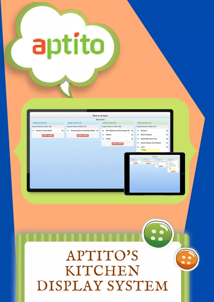 aptito s kitchen display system