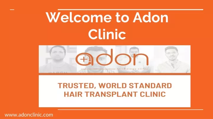 welcome to adon clinic