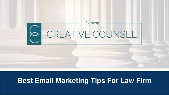 best email marketing tips for law firm