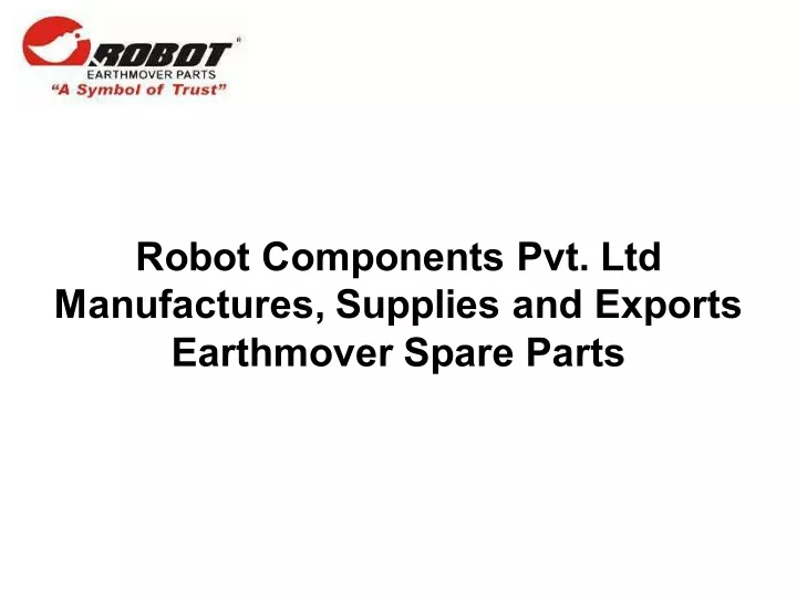 robot components pvt ltd manufactures supplies