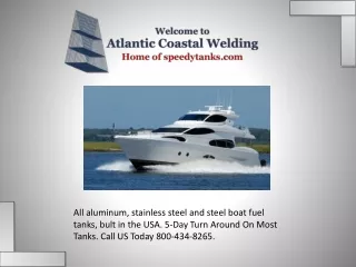 all aluminum stainless steel and steel boat fuel