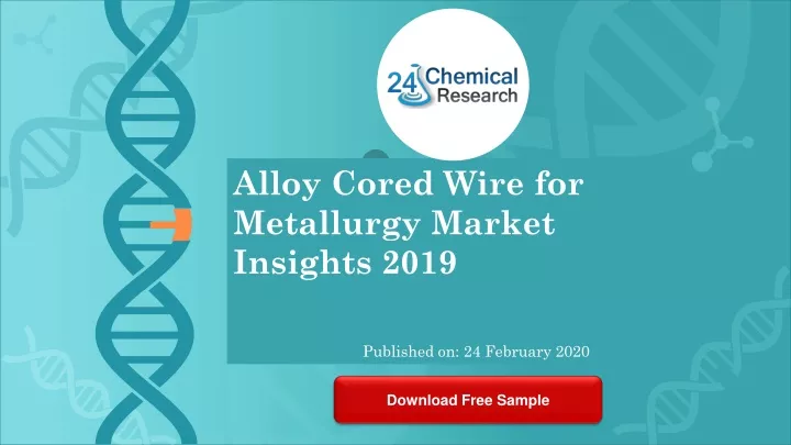 alloy cored wire for metallurgy market insights