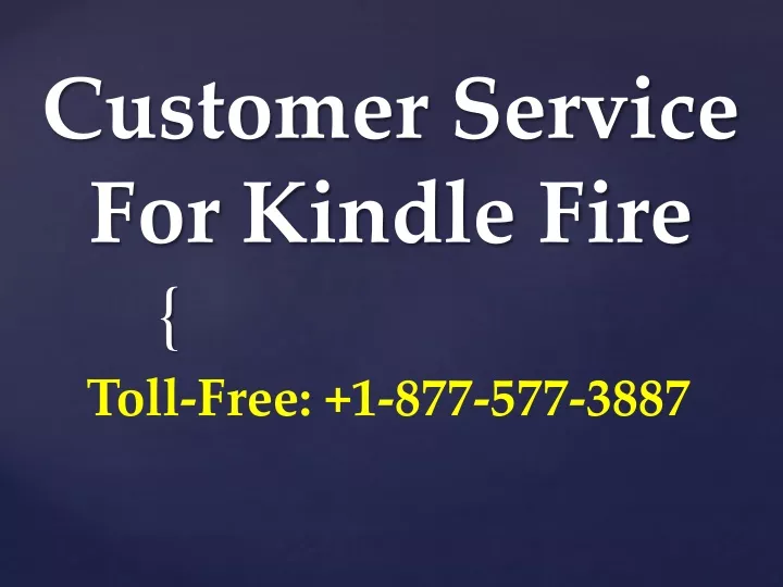 customer service for kindle fire