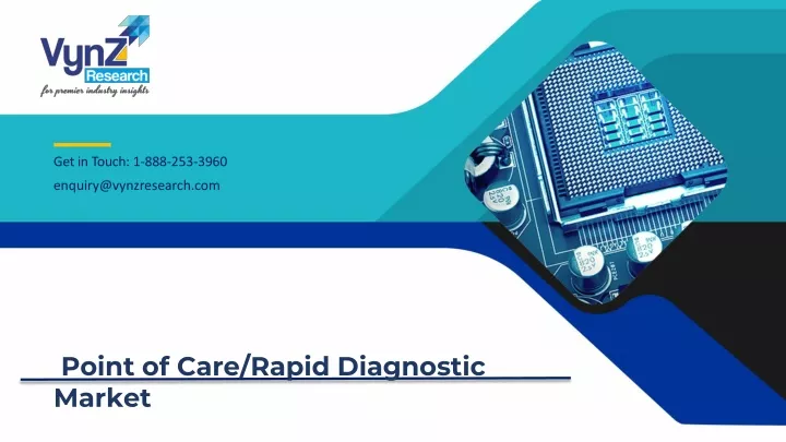 point of care rapid diagnostic market