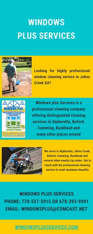 commercial window cleaning service Alpharetta GA