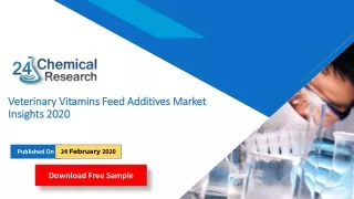 Veterinary Vitamins Feed Additives Market Research Report 2020