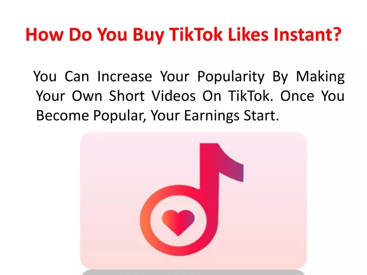 how do you buy tiktok likes instant