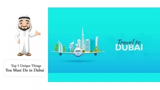 5 THINGS TO DO IN DUBAI - EJAZAH