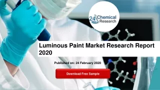 Luminous Paint Market Research Report 2020