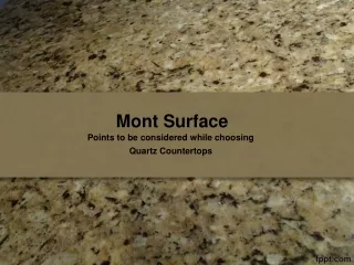 Points to be considered while choosing Engineered Quartz Countertops