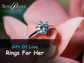 Gift Of Love – Rings For Her