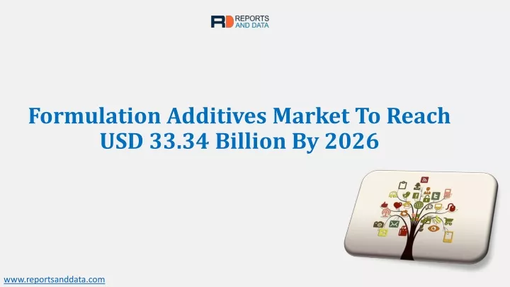 formulation additives market to reach