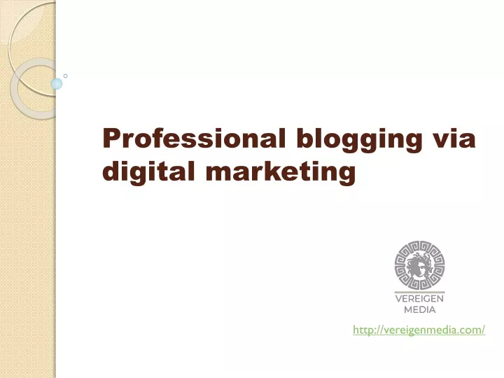 professional blogging via digital marketing
