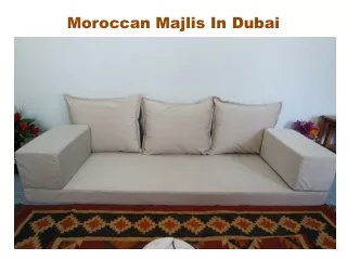 moroccan majlis in dubai
