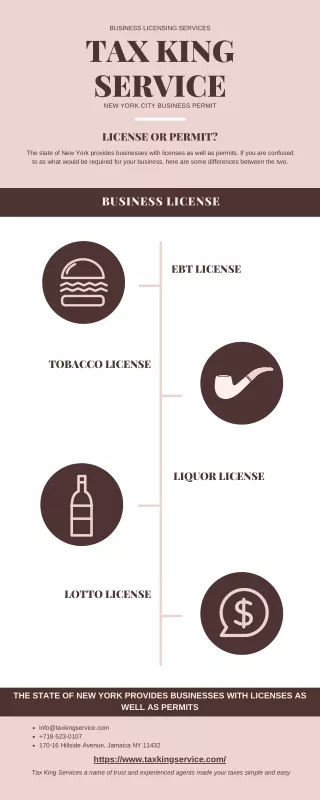 Business License Services in New York City - tobacco license nyc