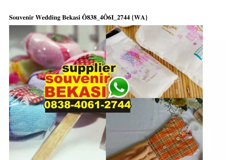 souvenir wedding bekasi 838 4 6i 2744 wa