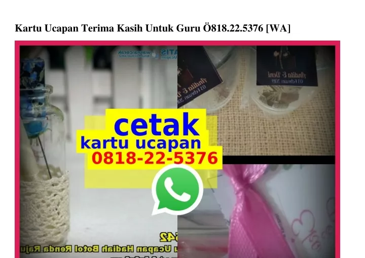 kartu ucapan terima kasih untuk guru 818 22 5376