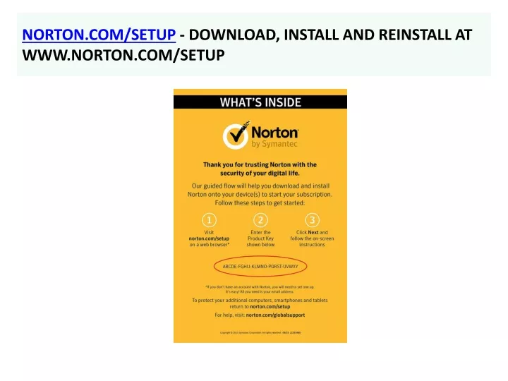 norton com setup download install and reinstall at www norton com setup