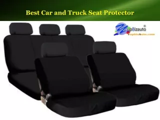 Best Car and Truck Seat Protector